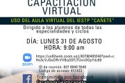 CAPACITACIÓN VIRTUAL: USO DEL AULA VIRTUAL DEL IESTP "CAÑETE"